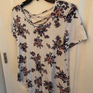 Pink Rose Floral Shirt